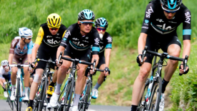 Il Team Sky sar&agrave; al Giro d'Italia con un vero squadrone