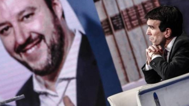 La rivalit&agrave; tra Martina e Salvini - Quotidiano.net