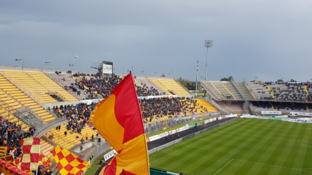 Lo stadio Via del mare di Lecce.