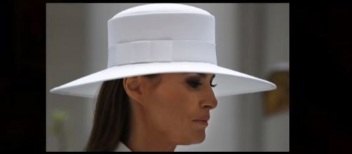 Melania Trump in cage-like situation at White House. Photo: Fox News Youtube screenshot