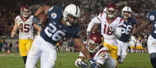 The Giants selected Saquon Barkley with the second overall selection. Image Source: Flickr | pennstatenewa