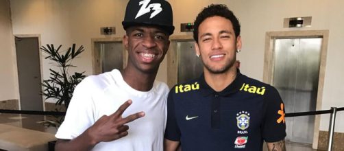 Vinicius Junior ya conoce a Neymar - mundodeportivo.com