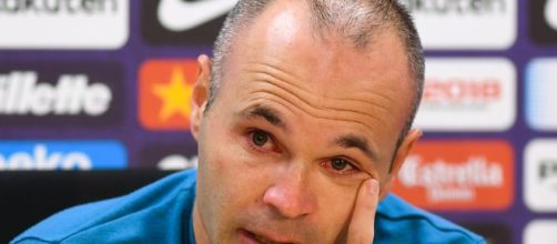 Andr&eacute;s Iniesta se despide del FC Barcelona