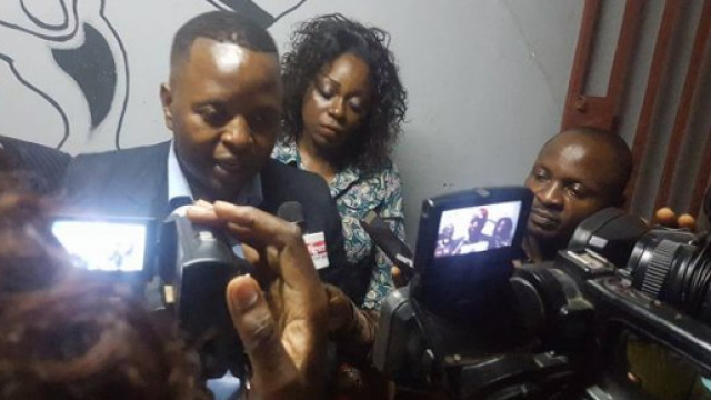 Le pr&eacute;sident de la LCC Delor Magellan Kamseu