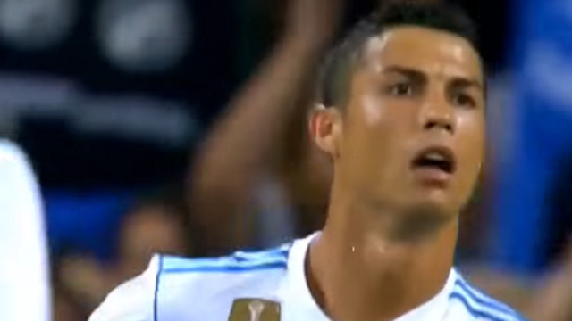 Cristiano Ronaldo, autore di una doppietta all'Allianz stadium