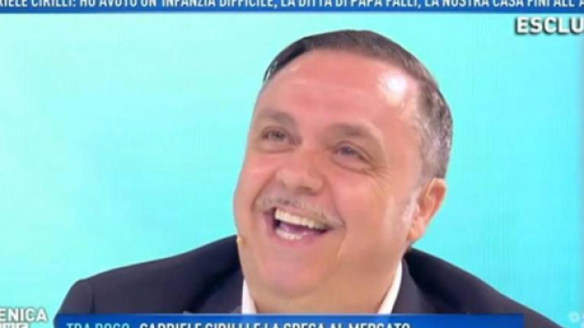 Gabriele Cirilli: 'Ero depresso, ecco chi mi ha salvato'