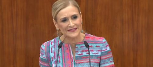 Comparecencia de Cristina Cifuentes en el pleno extraordinario de la Asamblea de Madrid, 4 de abril de 2018