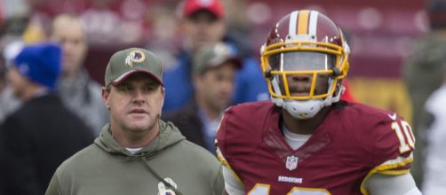 Robert Griffin III (right) - Keith Allison via Flickr