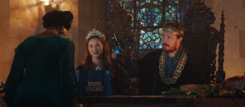 The King is not very happy with his 'Dilly Dilly' ban. [Image via Justin Dragon/YouTube]