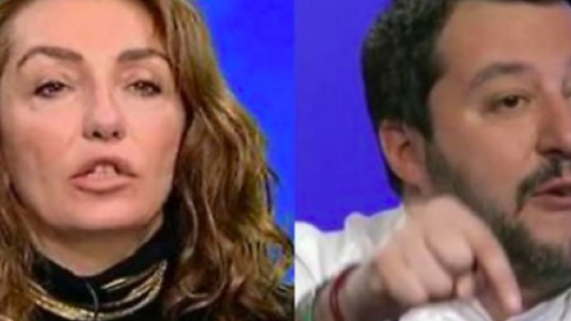Alessandra Ghisleri e Matteo Salvini