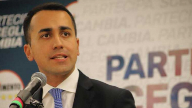Il candidato premier del M5S, Luigi Di Maio