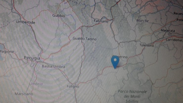L'epicentro del sisma &egrave; stato localizzato in provincia di Macerata