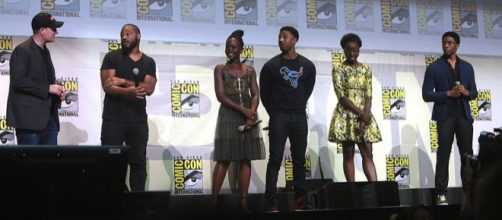 The cast of "Black Panther"at the San Diego Convention Center in California (Image credit &ndash; George Skidmore, Wikimedia Commons)