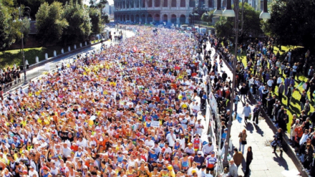 A Roma tutto &egrave; pronto per la Maratona