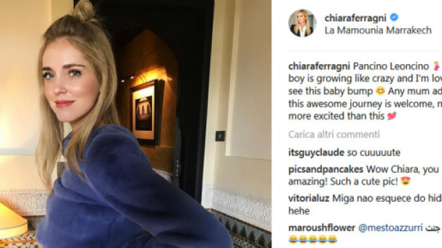 Chiara Ferragni: la prima foto della pancia a tre settimane dal parto