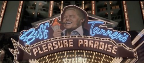 It's official, Donald Trump is Biff Tannen. - [image source: Film and Animation / YouTube screenshot]