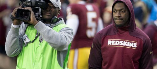 RGIII is still appreciated Redskins fans. [image source: Keith Allison/Wikimedia Commons]