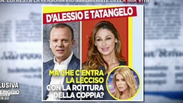 Addio tra Tatangelo e D'Alessio, cosa c'entra Loredana Lecciso? -