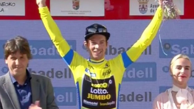 Primoz Roglic, sempre pi&ugrave; leader al Giro dei Paesi Baschi