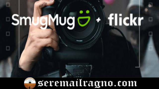 Rappresentazione dell'acquisizione di Flickr da parte di SmugMug