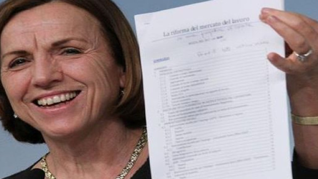Elsa Fornero con la sua riforma ha creato parecchi malumori
