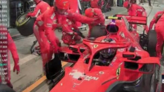 Formula 1 Gp Baharain Kimi raikkonen ai box.