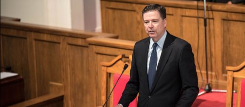 James Comey, former FBI boss fights back against Donald Trump. [image source: FBI - Wikimedia Commons]