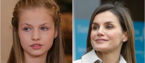 Princesa Leonor y Reina Letizia en imagen