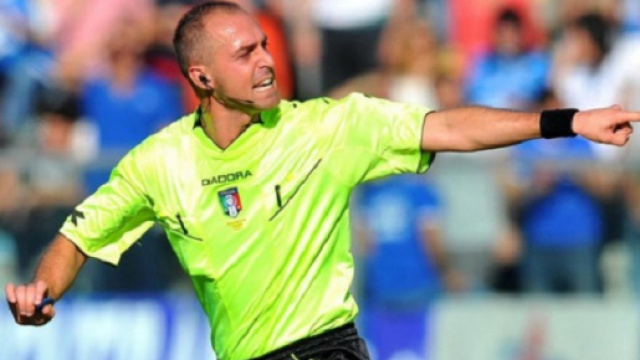 Arbitro Pairetto durante una partita