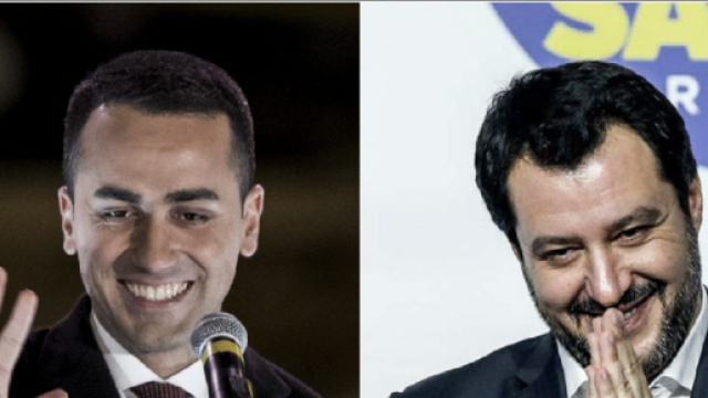 Elezioni 2018, la notte del trionfo di Luigi Di Maio e Matteo ... - repubblica.it