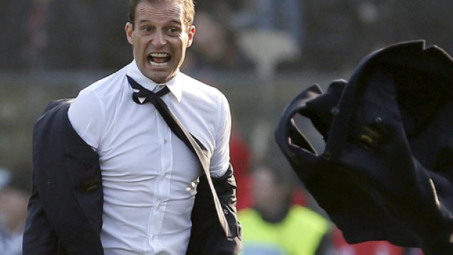 La furia di Massimiliano Allegri
