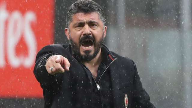 Ringhio Gattuso - Panchina Milan 2018