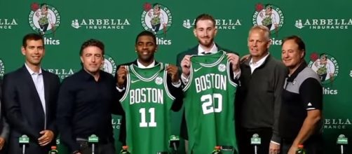 Kyrie Irving press conference. - [ESPN / YouTube screencap]