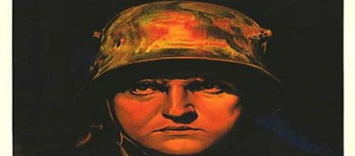 Movie poster for &ldquo;All Quiet on the Western Front" (1930) based on the novel by Erich Maria Remarque. copyright-free from Wikipedia