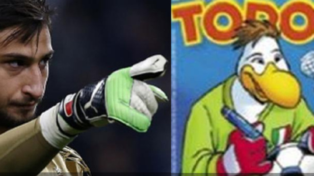 Luigi Donnarumma e le papere: Topolino lo sapeva!
