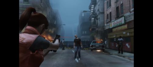 'Resident Evil 2' remake project - UDK - 'Resident Evil 4' gameplay style. - [Image Credit: Rod Lima/ YouTube screencap]
