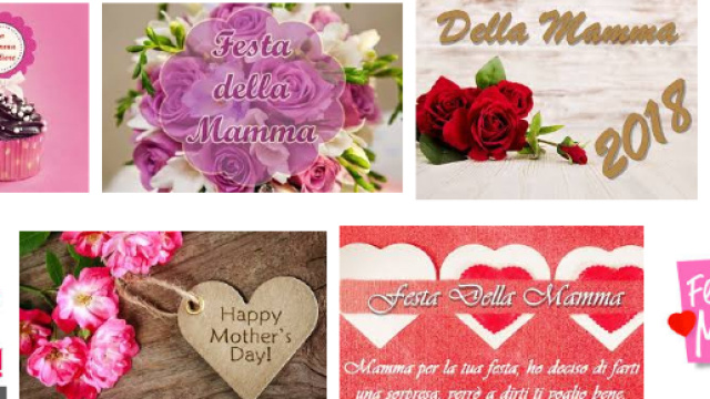 Frasi e messaggi di auguri per la festa della mamma.