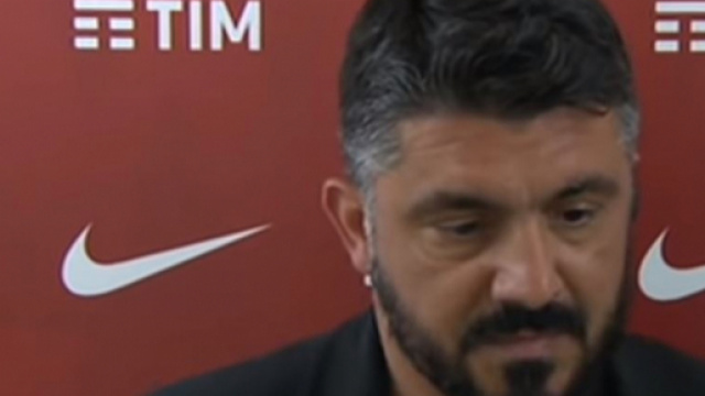 Gattuso al centro delle critiche dopo la finale di Coppa Italia.