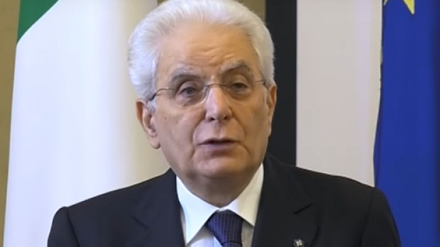 Il presidente della Repubblica, Sergio Mattarella