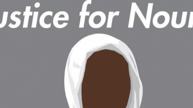 Immagine usata per promuovere la petizione "Giustizia per Noura"