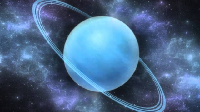 In alto, immagine del pianeta Urano