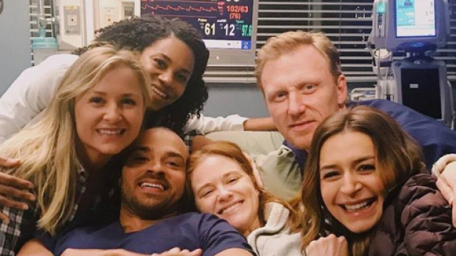 Parte del caste di Grey's Anatomy FONTE: Instagram
