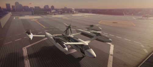 Uber flying taxi [Image credit: Uber]