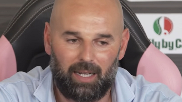 Roberto Stellone, tecnico del Palermo