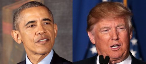 Barack Obama, Donald Trump, via Twitter
