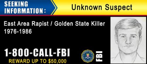 Family poses theory that the Golden State Killer was influenced by the rape of his young sister. [Image source: FBI - Wikimedia Commons]