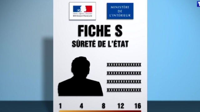 Attentat de Paris : Qu'est-ce qu'une fiche S ?