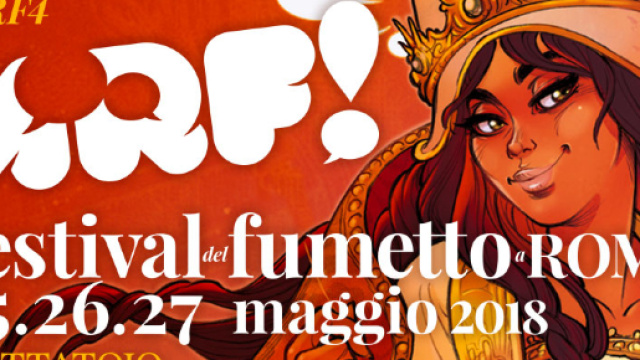 La locandina di ARF! 4 disegnata da Alessandro Barbucci