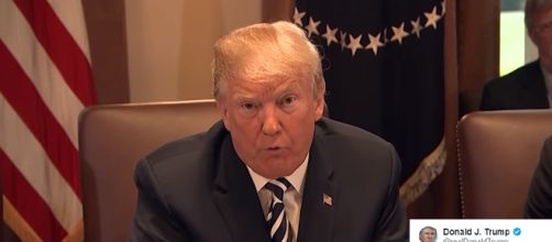 Donald Trump at the White House, via YouTube