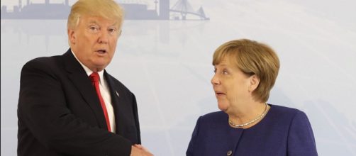 Trump arrives at G20 for showdown with Merkel and Putin | Daily ... - dailymail.co.uk